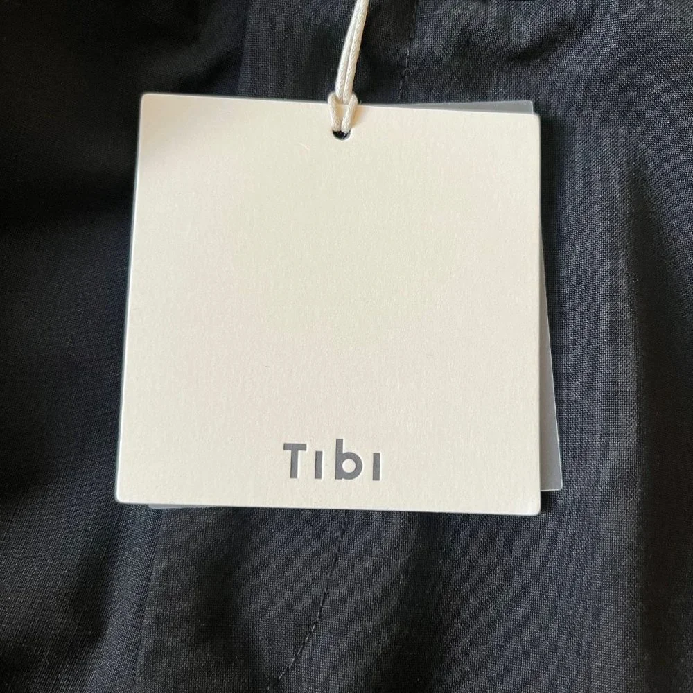 Tibi Tropical Wool Elfie Trouser with Slits - Petite - 4 - Picture 4 of 16